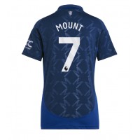 Manchester United Mason Mount #7 Udebanetrøje Dame 2024-25 Kortærmet